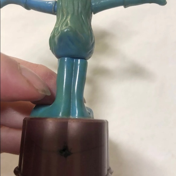 Rare TM Toys Collapsable Push Bottom Vintage Bunny Toy Hong Kong & Frankenstien - Picture 9 of 12